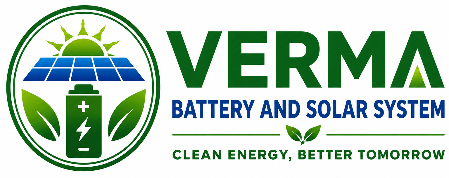 Verma Battery And Solar System logo